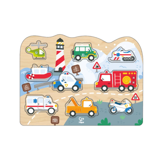 Puzzle Vehículos de Emergencia