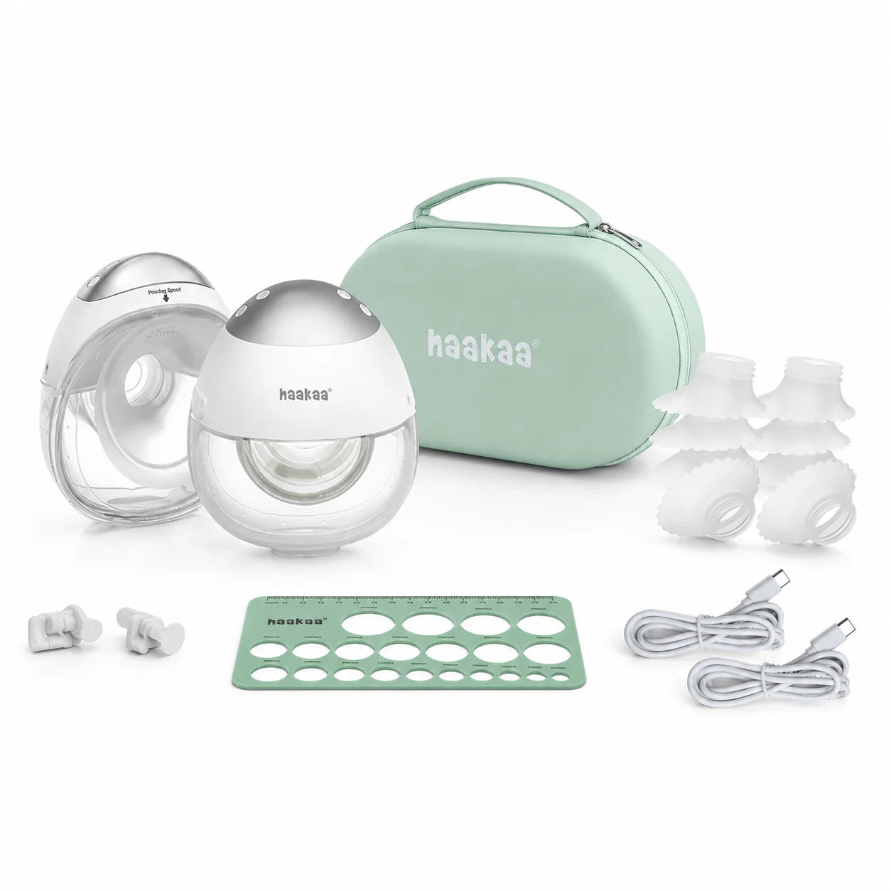 Extractor de Leche Eléctrico Portátil Doble Haakaa E-Ladybug