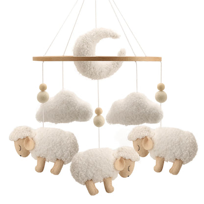 Móvil Madera Oveja