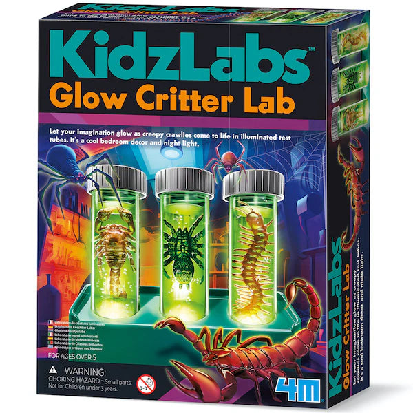 Juego de experimento Glow Critter