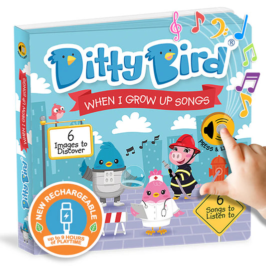 Libro Interactivo Musical When i Grow up Songs
