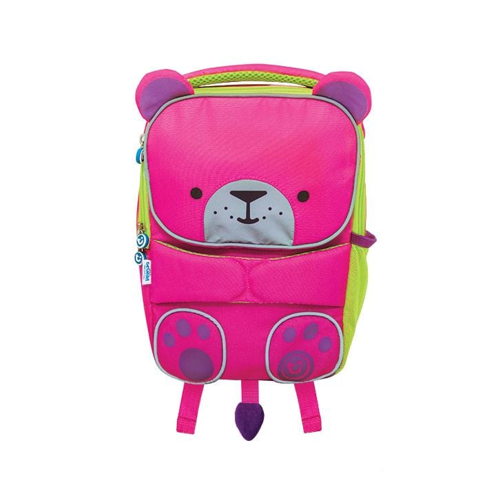 Mochila Pre escolar Oso Rosado