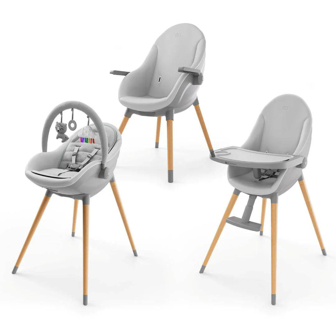 Silla de comer evolutiva 3 en 1 Fini Up Grey
