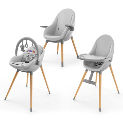Silla de comer evolutiva 3 en 1 Fini Up Grey
