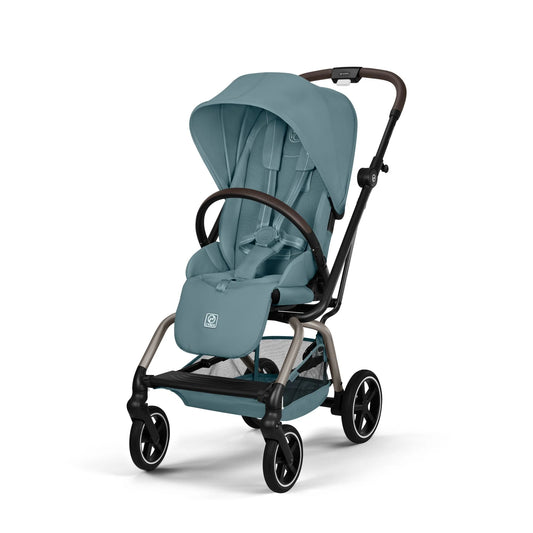 Coche Eezy S Twist +2 360° Stormy Blue TPE