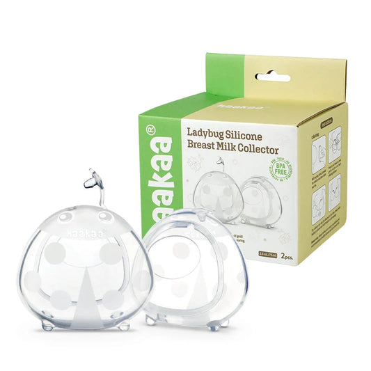 Recolector de leche materna Haakaa LadyBug 75 ml Pack 2 unid