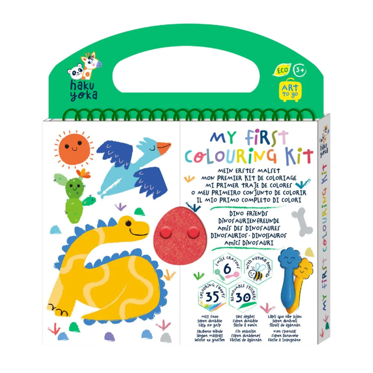 Mi Primer Kit para pintar Amigos Dinos