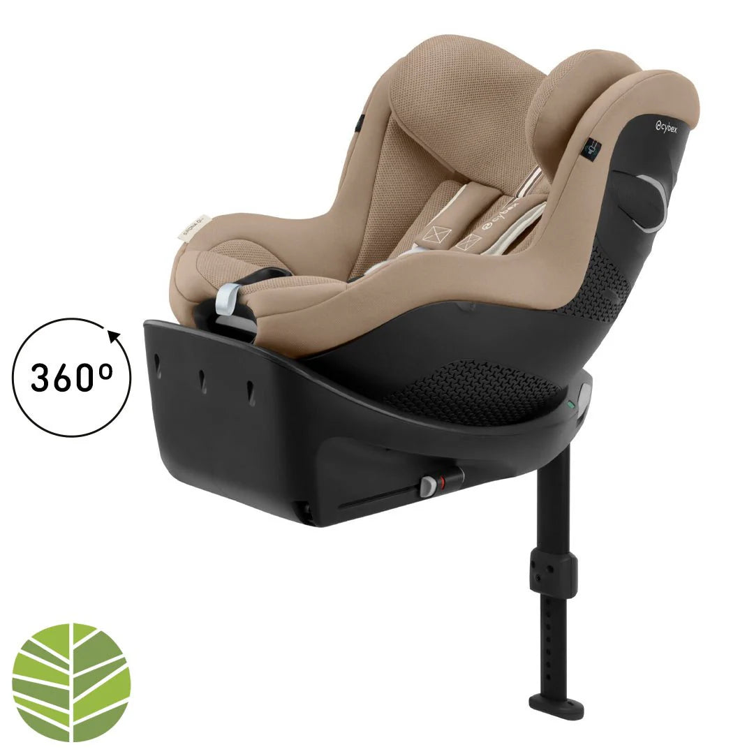 Silla de Auto Convertible Sirona Gi i-Size 360 Almond Beige Plus