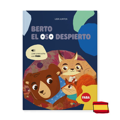 Libro para cuentacuentos Faba Berto el oso despierto