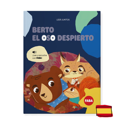 Libro para cuentacuentos Faba Berto el oso despierto