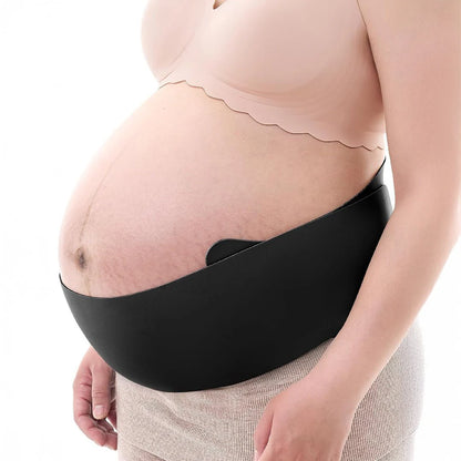 Faja de Embarazo Maternova con Soporte Lumbar Negra
