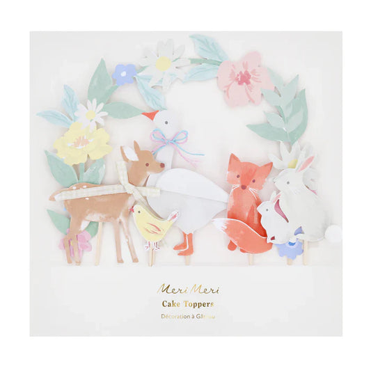 Toppers para torta Pequeños animales
