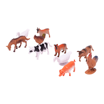 Animales de la Granja 10 unid.