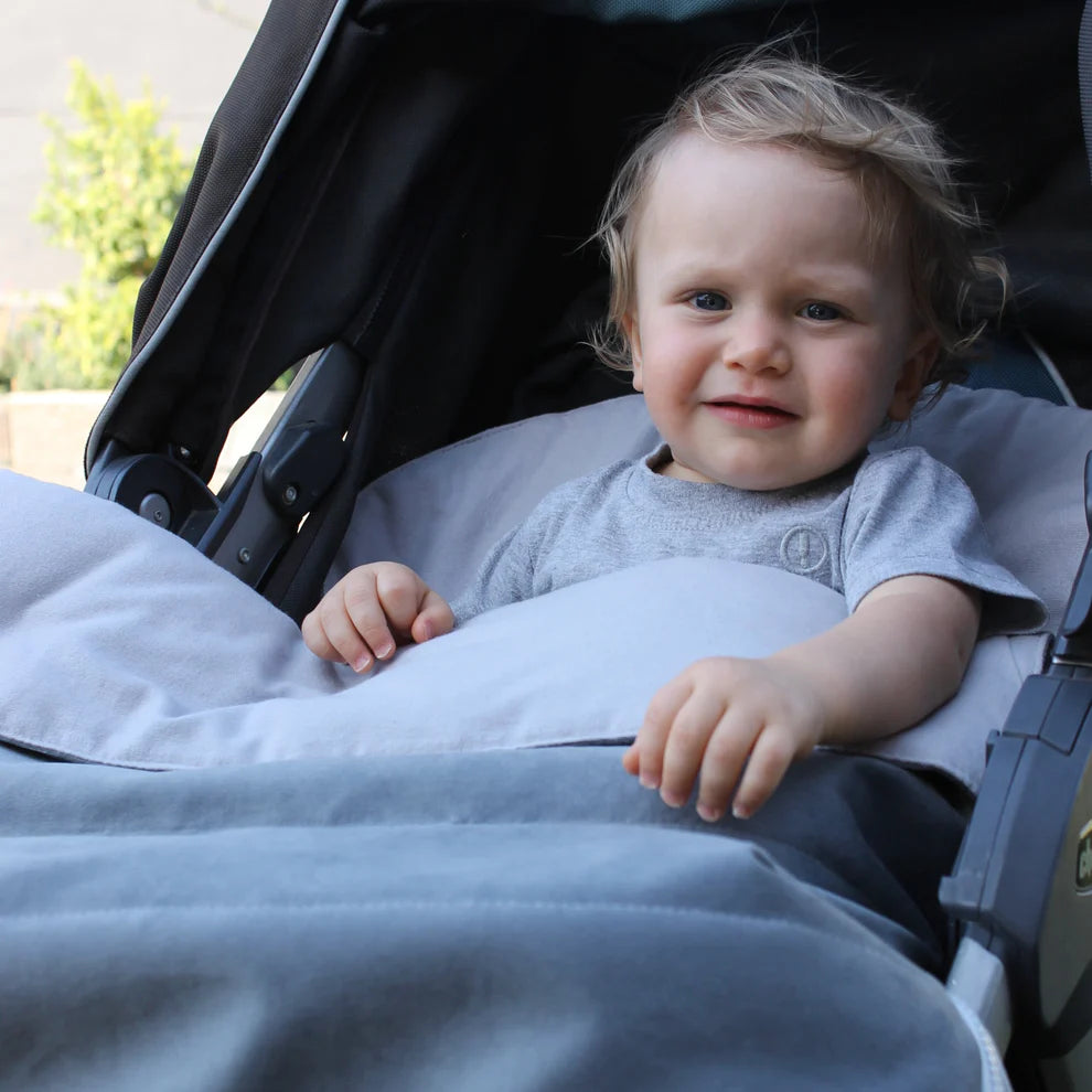Saquito de invierno universal para coche Gris