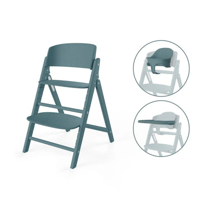 Silla de comer evolutiva Click & Fold 3 en 1 Stone Blue