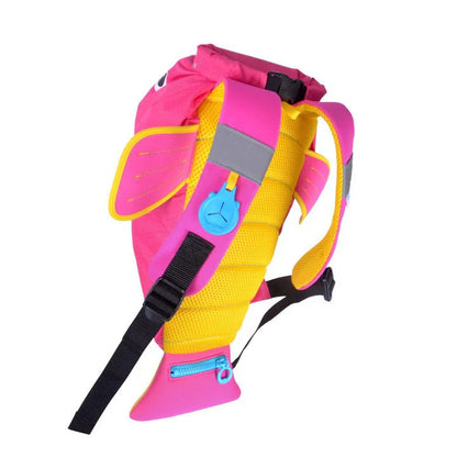 Mochila Impermeable Rosado Tropical Fish