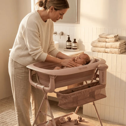 Bañera Pack de lujo con asiento Rosa