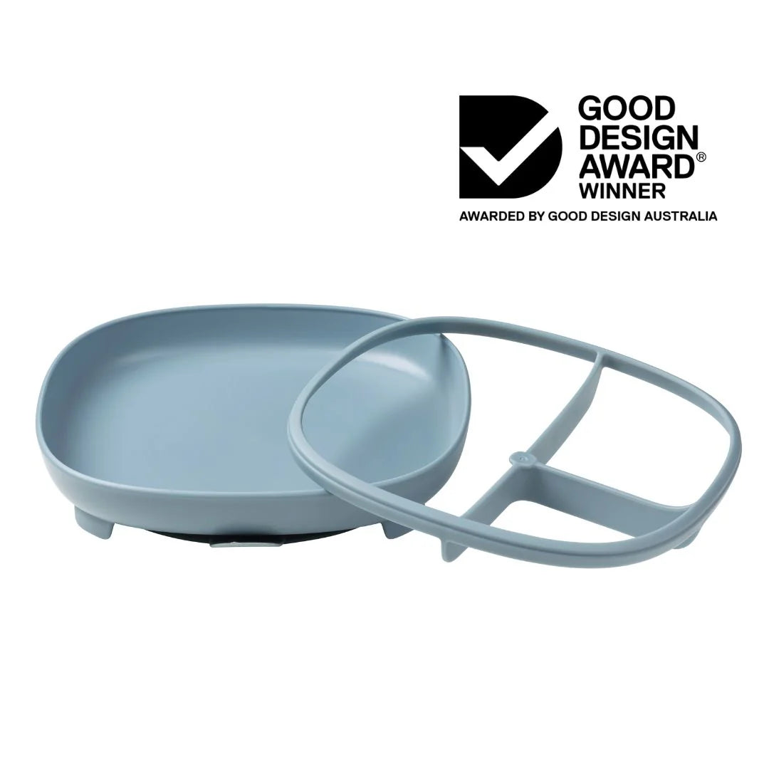 Plato con ventosa 2 en 1 Ocean