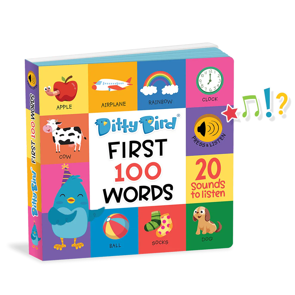 Libro Interactivo Musical sonido First 100 Words