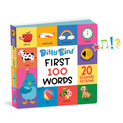 Libro Interactivo Musical sonido First 100 Words