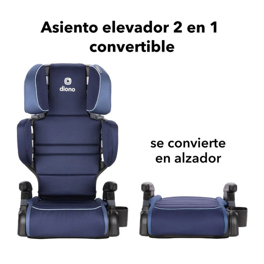 Butaca Connect3® RXT 2-in-1 High-Back Booster Blue Surge