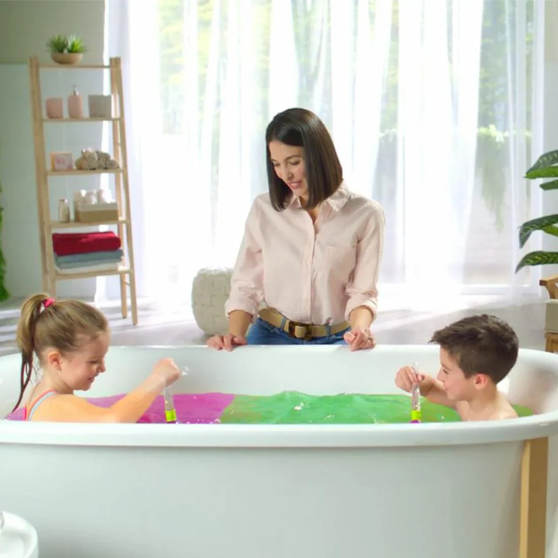 Pincel Mágico con 4 Bombas para la Tina