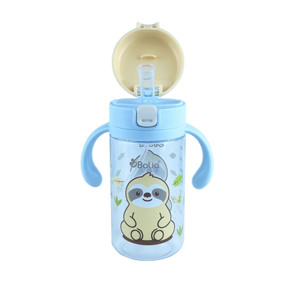 Botella antiderrame con bombilla Perezoso