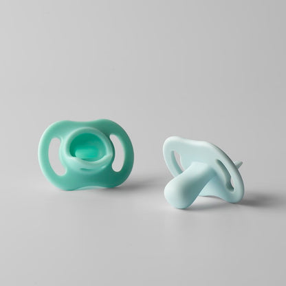 Chupete StayPut pack de 2 Verde-Celeste