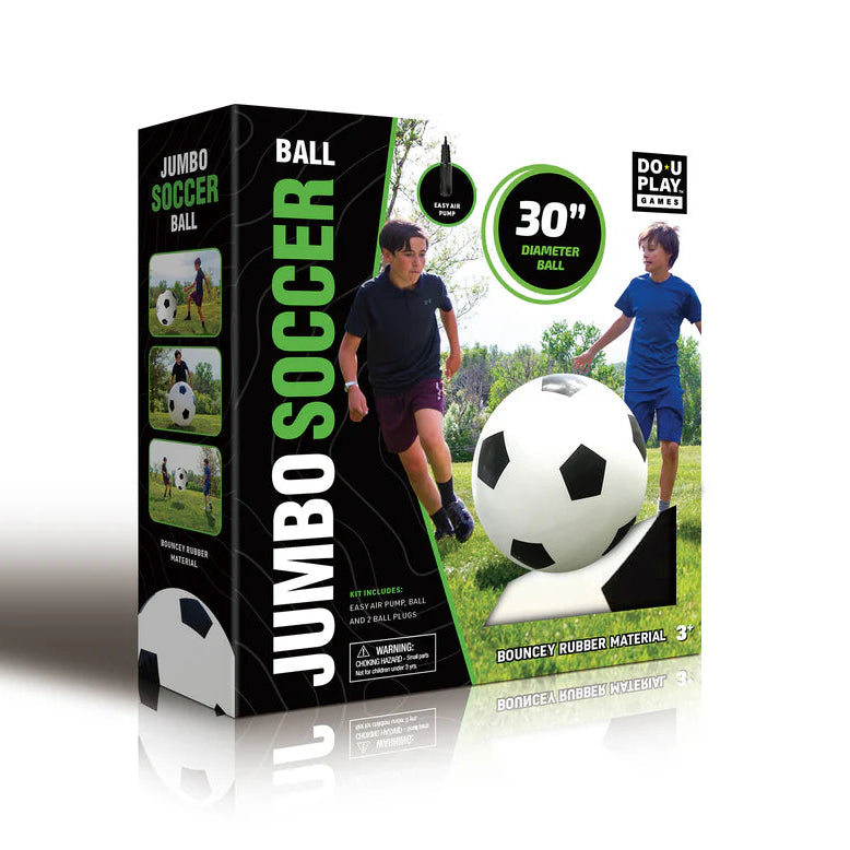 Pelota de fútbol gigante