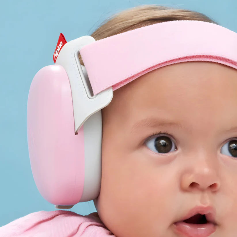 Audífono protector de Oído Bebé Rosa