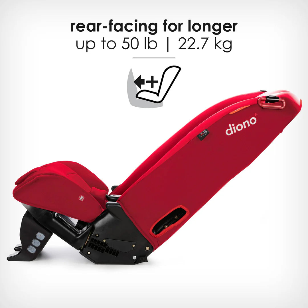 *Silla de Auto Convertible Diono Radian® 3R Rojo