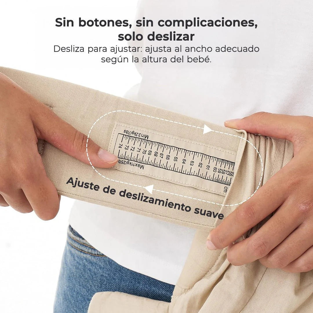 Portabebé Ergonómico WeeSnug Kakhi