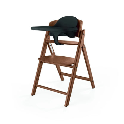 Silla de comer evolutiva Click & Fold 3 en 1 Natural-Negro
