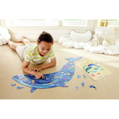 Puzzle Brillante de Ballena 200 pcs