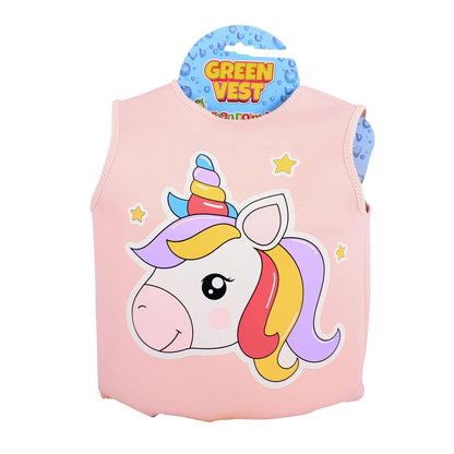 Chaleco Flotador Infantil Unicornio Palorosa