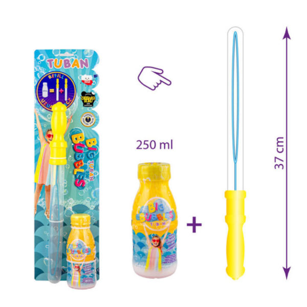 Set Espada burbujas + Líquido 250 ml