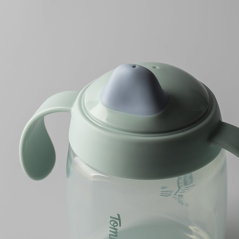 Vaso antiderrame boquilla blanda Spout Verde
