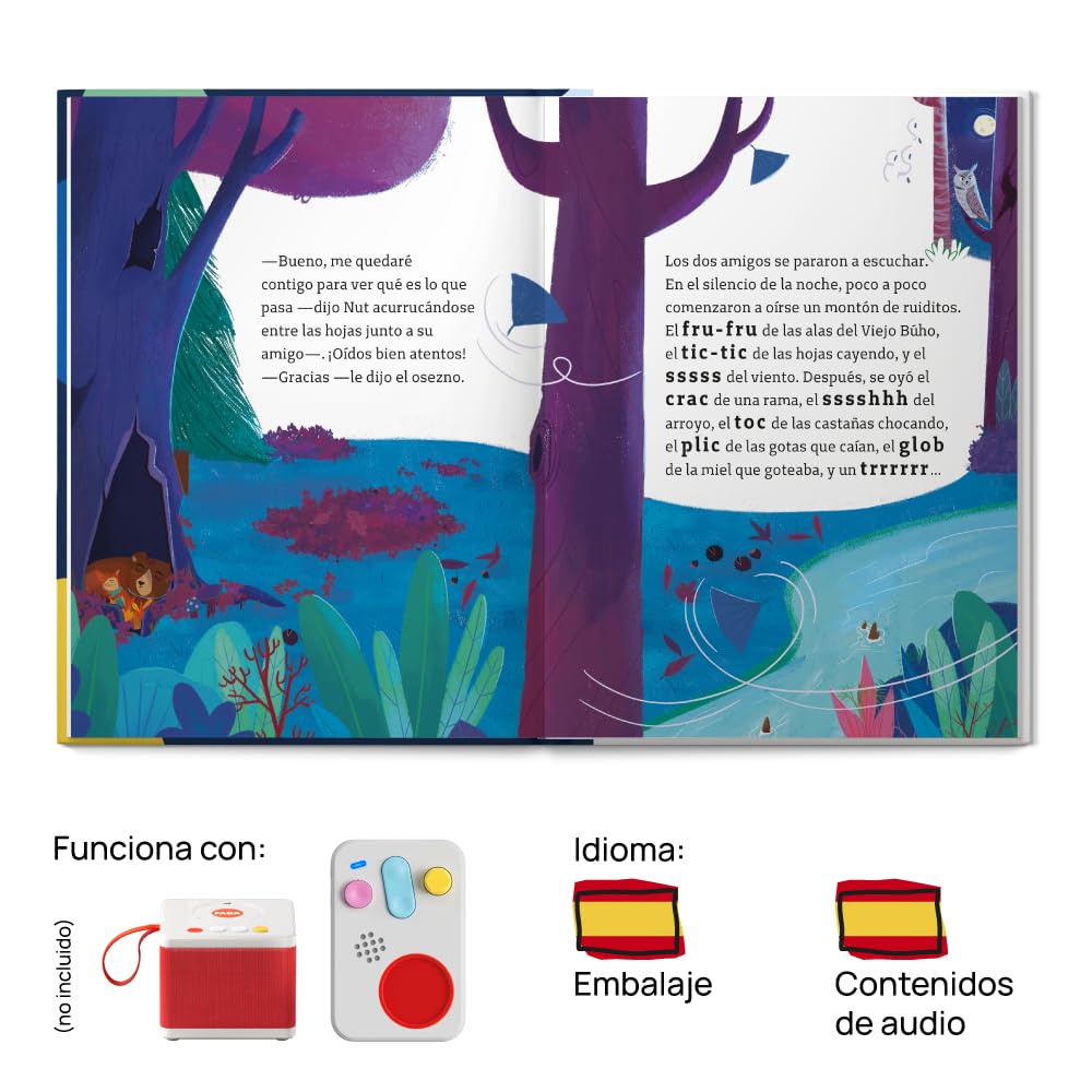 Libro para cuentacuentos Faba Berto el oso despierto