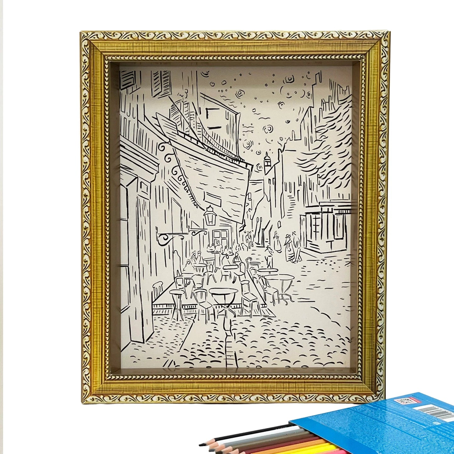 Cuadro Enmarcado para armar y pintar Vincent Van Gogh
