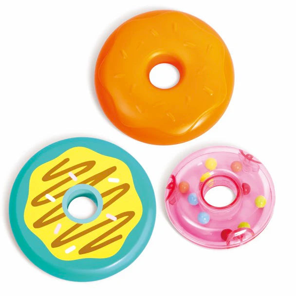 Juguete apilable de donuts