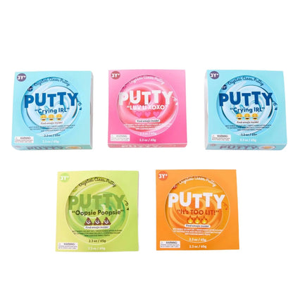 Putty Sensorial Antiestrés Crystal Celeste