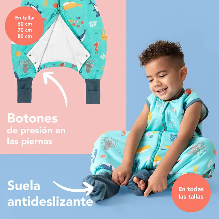 Saco de dormir Marino con pies Antideslizante Tog 1