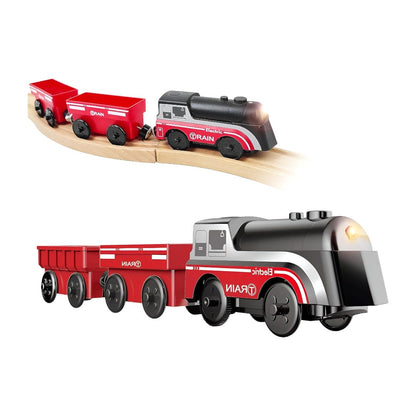 Tren eléctrico para pistas de madera