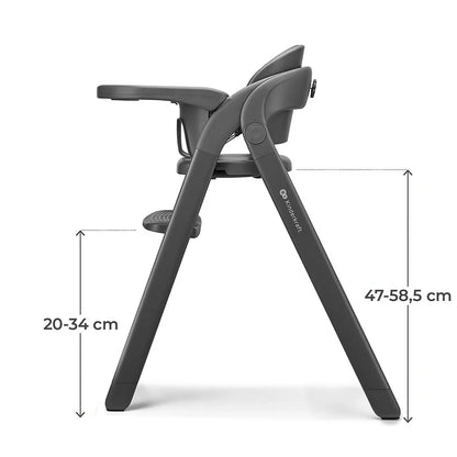 Silla de Comer 3 en 1 Tino Gris