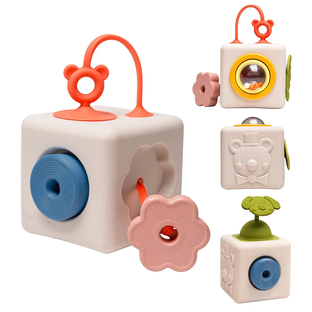 Cubo sensorial Peek & Play
