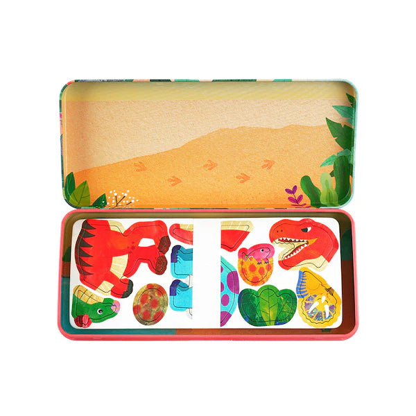 Juego Caja Magnética Dinosaurio