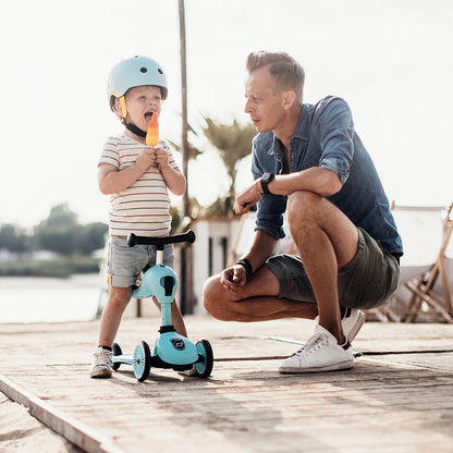 Casco Para Niños Ajustable Blueberry