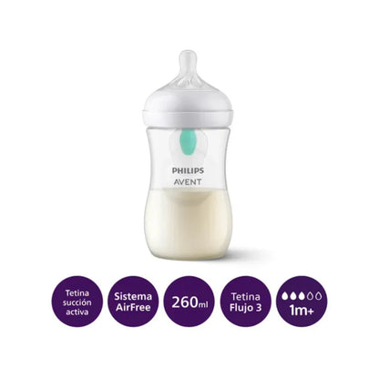 Mamadera con válvula Airfree 260 ml