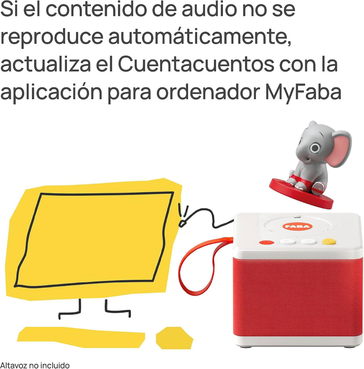 Personaje Sonoro para cuentacuentos Ele el Elefante