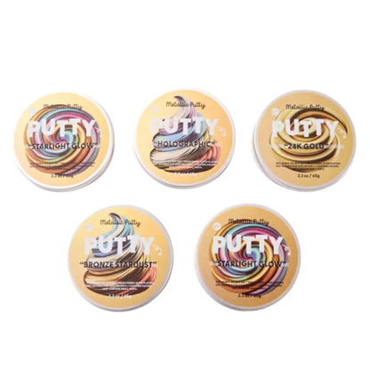 Putty Sensorial Antiestrés Metálico Multicolor